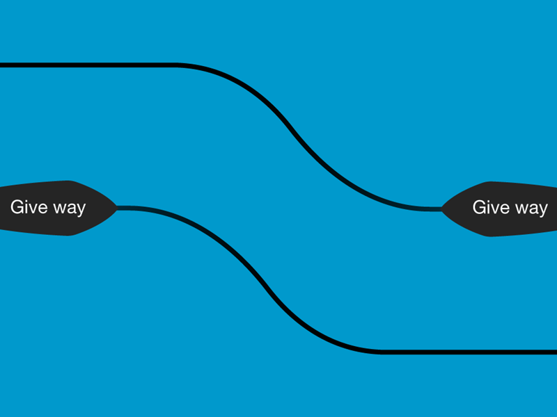 image showing boats passing to starboard